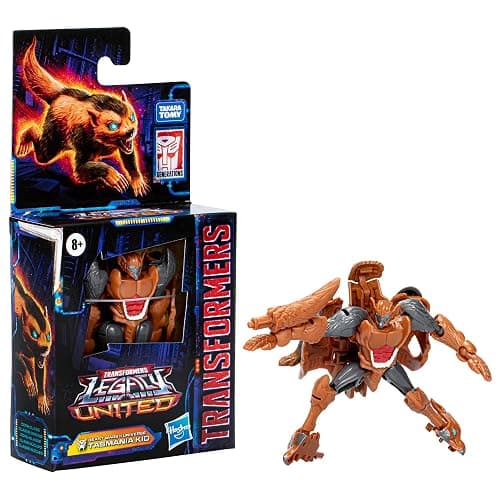 Transformers Legacy United Core Class Beast Wars II Universe Tasmania Kid, 3.5-inch Converting Action Figure, 8+ | Transformers Legacy United 3.5 Inch Action Figure Core Class (2024 Wave 1) - Tasmania Kid thumbnail 14