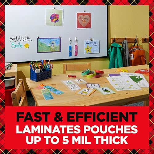 Scotch Thermal Laminator, 2 Roller System for a Professional Finish, Use for Home, Office or School, Suitable for use with Photos (TL901X) - Laminating Machine thumbnail 6