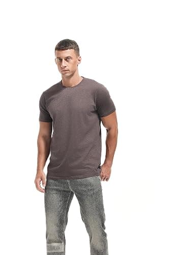 VEIISAR Crew Neck Tees Premium Men's T-Shirts - Soft and Fit Mens T-Shirt - Casual Stylish Tee for Men S - 4XL thumbnail 3