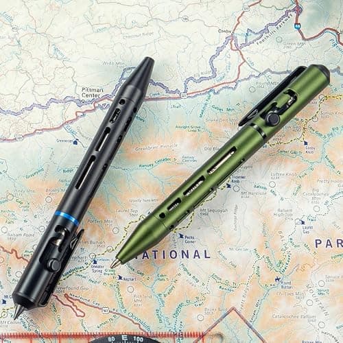 OLIGHT O'Pen Mini 2 Ballpoint Pen and Pencil in One, Replaceable EDC Refill and Pencil Tip, Smooth Writing, for Office, Working, Writing (OD Green) - OD Green - 1 Piece thumbnail 2