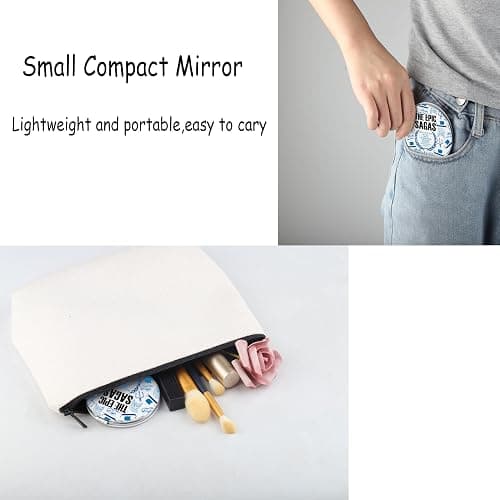 FADDBUK Epic The Musical Lover Gift Ocean Sagas Gift Ocean Saga Makeup Mirror for Musical Fan (Musical Saga Mirror) thumbnail 6