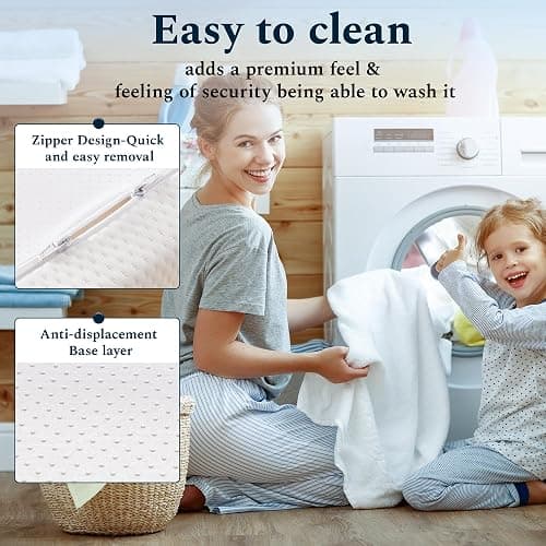UACEO Full Mattress, 6 Inch Memory Foam Mattress in a Box, Fiberglass Free Full Size Mattresses for Pressure & Pain Relief, Soft and Comfortable thumbnail 7