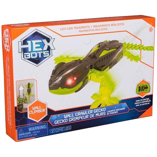 HEX BOTS Wall Crawler Gecko with Official Wall Climber Technology, Rechargeable Remote Control Robot Kids Toys, Prank Toys for Boys & Girls Ages 4 & Up thumbnail 8
