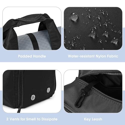 sportsnew Yoga Gym Bags for Women with Shoes Compartment & Wet Dry Storage Pockets & Adjustable Yoga Mat Holder, Patent Pending thumbnail 3