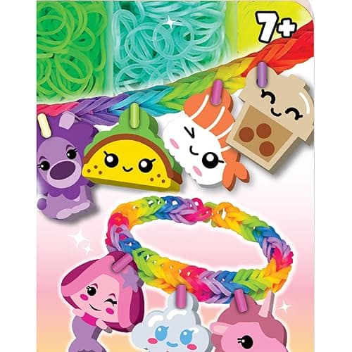 Rainbow Loom® Loomi-Pals™ Mini Combo Set, Features 60 Cute Assorted Loomi-Pals Charms, 1 Happy Loom, 2100 Colorful Bands All in a Carrying Case for Boys and Girls 7+ thumbnail 9