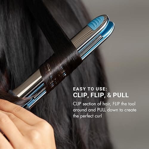 BaBylissPRO Nano Titanium Prima Ionic Hair Straightener – Professional Flat Iron & Curling Iron in One for Stylists, Pro Styling Hair Tool thumbnail 3