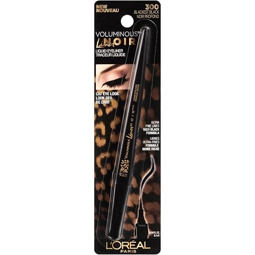 L'Oreal Paris Voluminous Smoldering Eyeliner, Blackest Black (Packaging May Vary) thumbnail 4