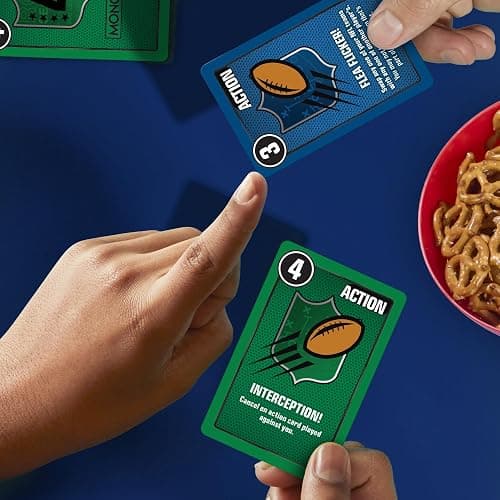 Monopoly Deal NFL Edition Game | Officially Licensed NFL Card Game for Families and Kids | Ages 8+ | 2-5 Players | 15 Mins. | Football Games thumbnail 2