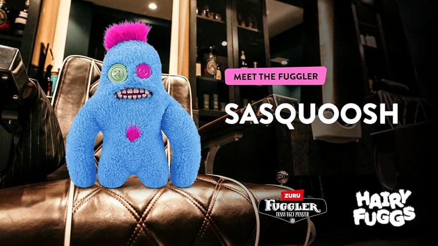 Fuggler Hairy Fuggs 9-inch Series 1 by ZURU, Funny Ugly Monster Plush Toy thumbnail 6