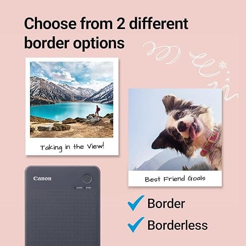 Canon SELPHY QX20 Compact Photo Printer Dark Gray thumbnail 6