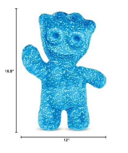 iscream Sour Patch Kids Embossed 8.5" x 6.25" Candy Character Mini Pillow, Blue thumbnail 3
