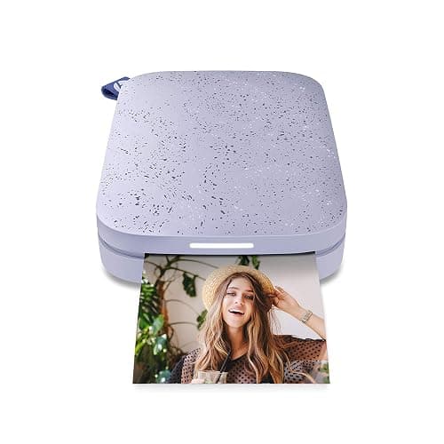 HP Sprocket Portable 2x3 Instant Color Photo Printer (Lilac) Starter Bundle thumbnail 2
