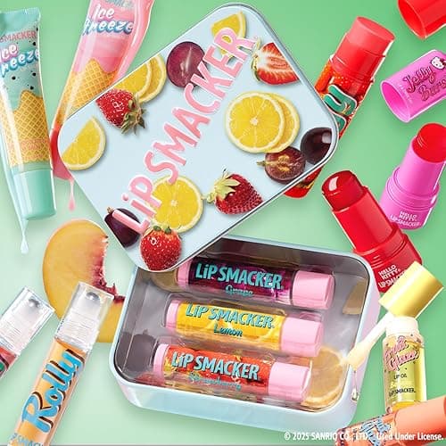 Lip Smacker Hello Kitty So Jelly Lip & Cheek Tint, Moisturizing Sheer & Buildable Color, Fun Bouncy Jelly Texture, Sweet Apple Flavor - Apple - Apple thumbnail 6