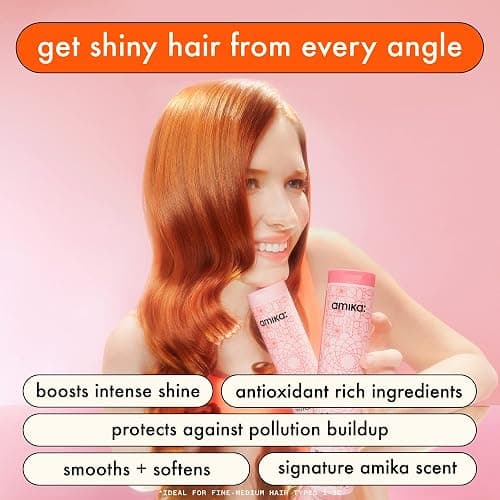 amika mirrorball high shine + protect antioxidant conditioner thumbnail 2