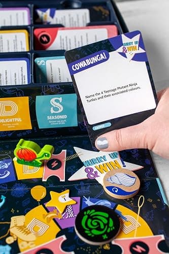 Randolph CDSK | Fun Trivia Party Game for Teens and Adults | Great for Game Nights and Large Groups | Two Player or Team Challenge | 2500+ Trivia Questions | Ages 14+ | 2 to 16 Players | 45 Minutes thumbnail 7