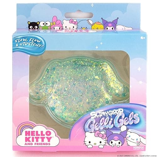Hello Kitty® and Friends SLIMYGLOOP Gelli Gels – Cinnamoroll™, Slow Rising Sensory Squeeze Toy with Glitter, Gel Filled Fidget Toys thumbnail 7