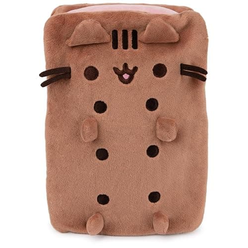 GUND Pusheen Neapolitan Ice Cream Sandwich Pusheen Plush, Stuffed Animal for Ages 8 and Up, Brown, 9.5” thumbnail 4