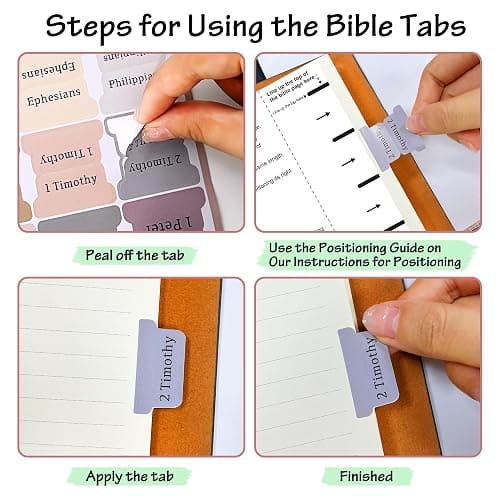 DazSpirit Bible Journaling Kit, 12 Pastel Bible Highlighters and 6 Pens with 90 Laminated Tabs, Bible Study Kit for Women & Men Office School, Christian Study Supplies - Highlighters + Color Pens + Tabs thumbnail 6