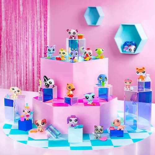 Littlest Pet Shop - Pet Surprise Display - Series 3 18 Pets Collector Set + 1 Bonus Pet, Gen 7 Authentic LPS Bobble Head Toy Figure, Collectible Toy Animal, Ages 4+ thumbnail 2