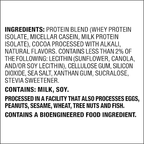 Quest Nutrition Chocolate Milkshake Protein Powder, 22g Protein, 2g Net Carbs, 1g Sugar, Low Carb, Gluten Free, 1.6 Pound, 24 Servings thumbnail 8