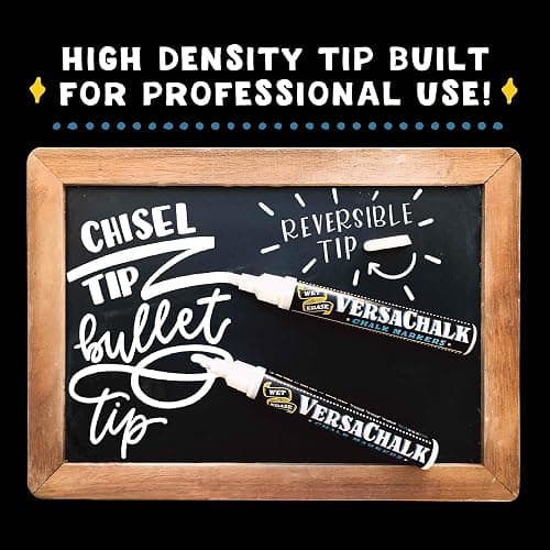VersaChalk Metallic Liquid Chalk Markers, Set of 8-5mm Tip thumbnail 7