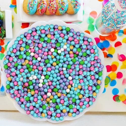 Colorful Chocolate Candy 5lb Bulk Bag - SixletsCandy with Crunchy Shell & Smooth Center - Ideal for Parties, Baking, Office Snacks, Gift Bags & Everyday Treats for Kids and Adults thumbnail 3