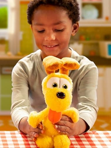 Classic Odie 8" Plush | Adorable Character Detail | Soft and Huggable | Great Gift Or Addition to Your Collection | Garfield Movie | Ages 3+ thumbnail 2