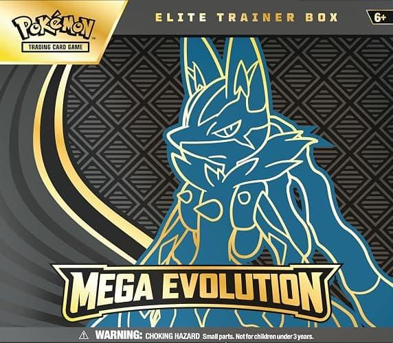 Pokémon TCG: Mega Evolution Elite Trainer Box - Mega Lucario - Image 1