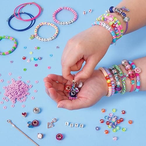 Make It Real: Best Day Ever! Deluxe Jewelry Studio - 2183pcs - DIY Craft Kit, Design & Make Over 30 Breacelets, Beads & Charms, Girls & Kids Ages 8+ thumbnail 5