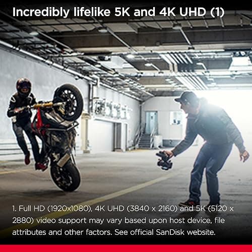 SanDisk 2TB Extreme microSDXC UHS-I Memory Card with Adapter - Up to 240MB/s, C10, U3, V30, 4K, 5K, A2, Micro SD Card- SDSQXAV-2T00-GN6MA thumbnail 2