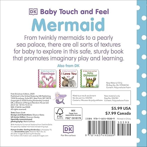 Baby Touch and Feel Mermaid thumbnail 3