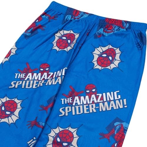 Marvel Boys' 2-pack Pajama Pants, Comfortable Nightwear, Soft & Cute Sleepwear for Kids thumbnail 2