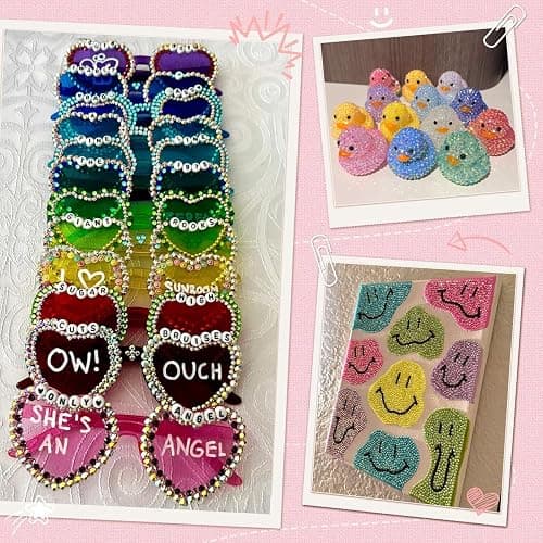 24 Colors Resin Jelly Rhinestones for Bedazzling, 4mm 24000 Pcs Flatback Gems for Crafting, Bedazzling Kit with 3Pcs B7000 Glue for Clothing Shoes Nail Book Diamond Art thumbnail 6