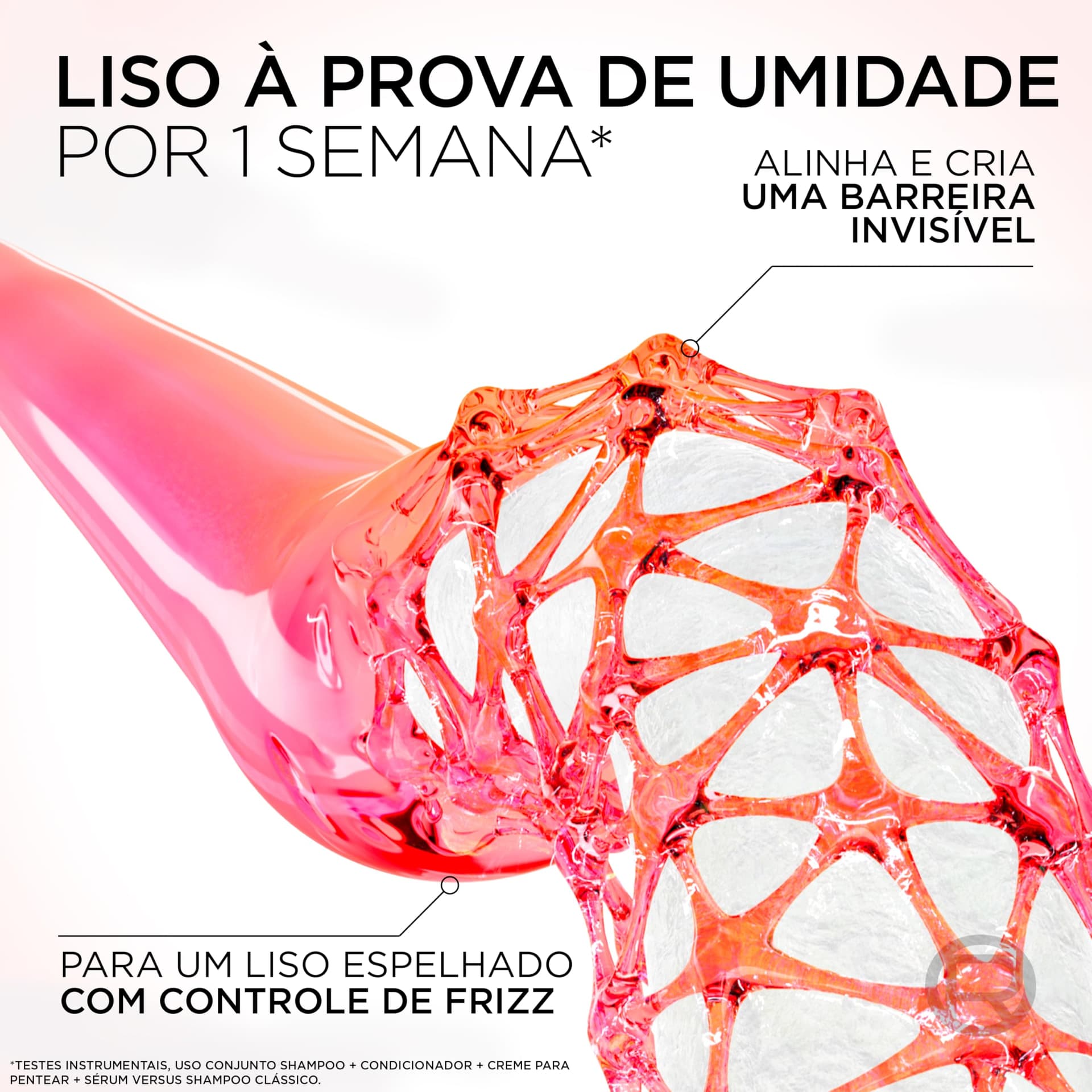 L'Oréal Paris Elseve Liso dos Sonhos, Sérum Leave-in com Tecnologia Ativada por Calor para Efeito Liso por 1 Semana, Antifrizz, Protetor Térmico e Barreira Contra Umidade, 100ml thumbnail 6