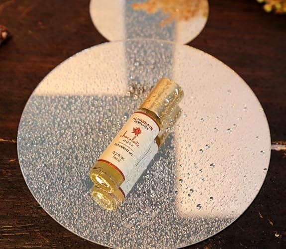 AL-HASNAYN Chocolate Musk Fragrance Oil Roll-On Perfume 0.20 fl oz(6ml) |Rollerball Perfume |Alcohol Free| Long Lasting | Gifts for Men Women| thumbnail 4