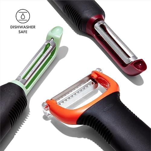 OXO Good Grips 3-Piece Peeler Set - Beet, Fennel, Yam thumbnail 6