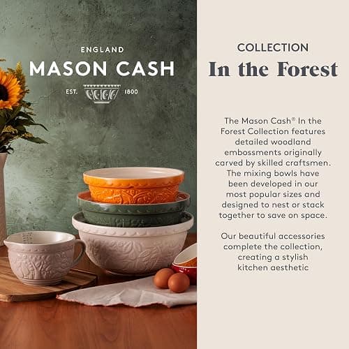 Mason Cash | In the Forest S18 Owl Embossed Mixing Bowl - 2.85 Quart thumbnail 9