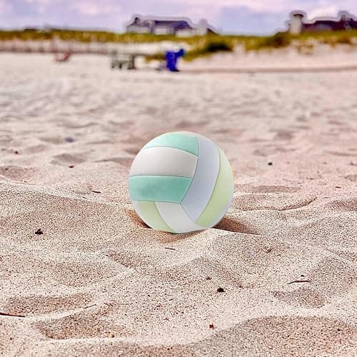 Aosekaa Volley Ball Game Volleyball Play Professional Standard Soft Touch Size 5 Volleyball Indoor Outdoor Volleyball for Adults Youth thumbnail 2