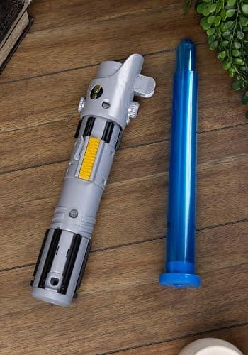 STAR WARS Lightsaber Forge Luke Skywalker Electronic Extendable Blue Lightsaber Toy, Customizable Roleplay Toy, Kids Ages 4 and Up thumbnail 7