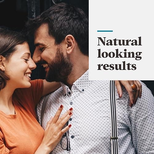 Just For Men Mustache & Beard, Beard Coloring for Gray Hair with Brush, with Keratin Biotin Aloe and Coconut Oil for Healthy Facial Hair - Medium Brown, M-35, Pack of 1 (Packaging May Vary) thumbnail 5
