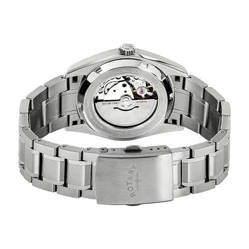 Rotary Men's Lumen Grey Dial Stainless Steel Bracelet Watch thumbnail 4