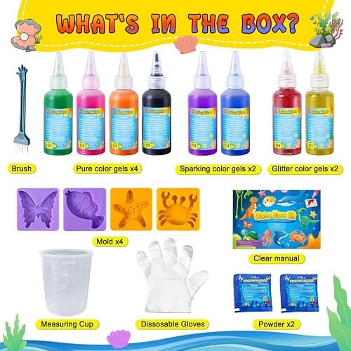 UNGLINGA Magic Water Elf Toy Kit for Kids - 8 Colors Toys Craft Creative Birthday Gifts for Boys Girls Age 5 6 7 8 9 10 11 12 thumbnail 5