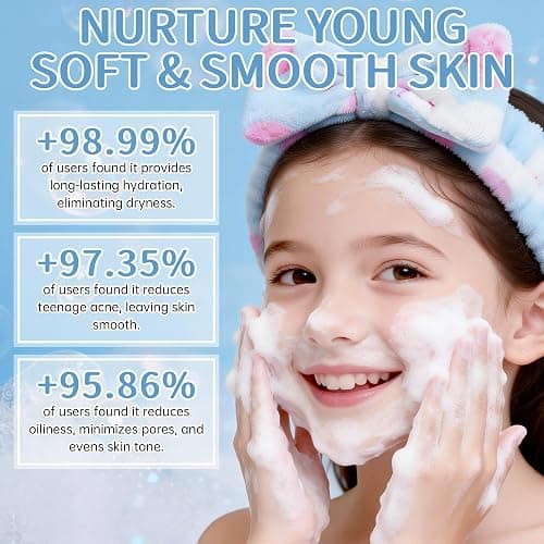 Milk Skincare Set for Kids & Teens 12PCS - Milk Skin Care for Girls Ages 8-12, Milk Extract Skincare for Beginners with Niacinamide & Hyaluronic Acid - Moisturizing Skin Kit for Daughter, Girls thumbnail 4