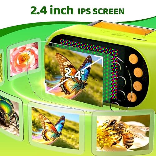Handheld Microscope for Kids, Outdoor Explorer STEM Toy with Bonus Tools, 2.4" IPS Screen, Ergonomic Grip, Digital Camera, Photo/Video, Magnifier, Science Kit – Gift for Boys & Girls Age 3-12 thumbnail 2