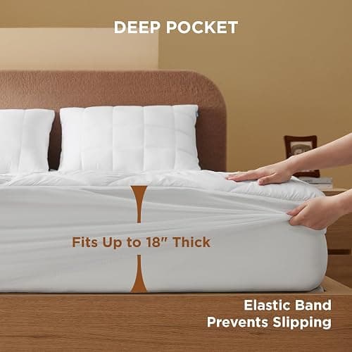 Bedsure Heated Mattress Pad Full - Bed Warmer with Memory & Preheat Functions, 12-Hour Auto Off & 10 Heat Settings, Single Controller, Fast Heating, Brushed Electric Mattress Pad Full, 54"x75" thumbnail 6