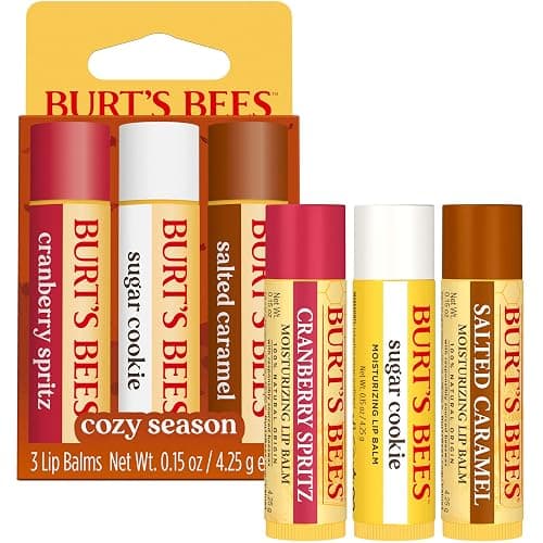 Burt's Bees Cozy Season Lip Balm Set, Natural Origin Lip Care, 3 Tubes, 0.15 oz. thumbnail 9