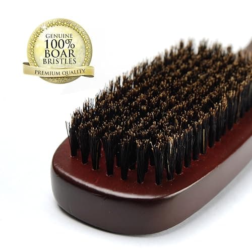 WAV ENFORCER Wave Brush | Firm Natural Bristles, Distributes Oils, Smooths Hair, For All Wave Styles thumbnail 3