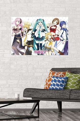 Trends International Hatsune Miku - Musical Group Wall Poster, 22.375" x 34", Unframed Version thumbnail 2