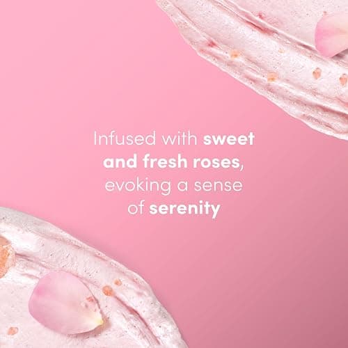Dove Himalayan Salt & Rose Oil Body Scrub Exfoliates and Deeply Nourishes for Smooth, Radiant Skin 15 oz thumbnail 5