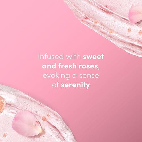 Dove Himalayan Salt & Rose Oil Body Scrub Exfoliates and Deeply Nourishes for Smooth, Radiant Skin 15 oz - Himalayan Salt & Rose Oil - 15 Ounce (Pack of 1) thumbnail 5
